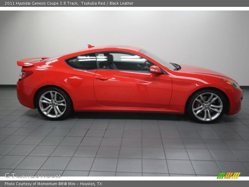Tsukuba Red / Black Leather 2011 Hyundai Genesis Coupe 3.8 Track