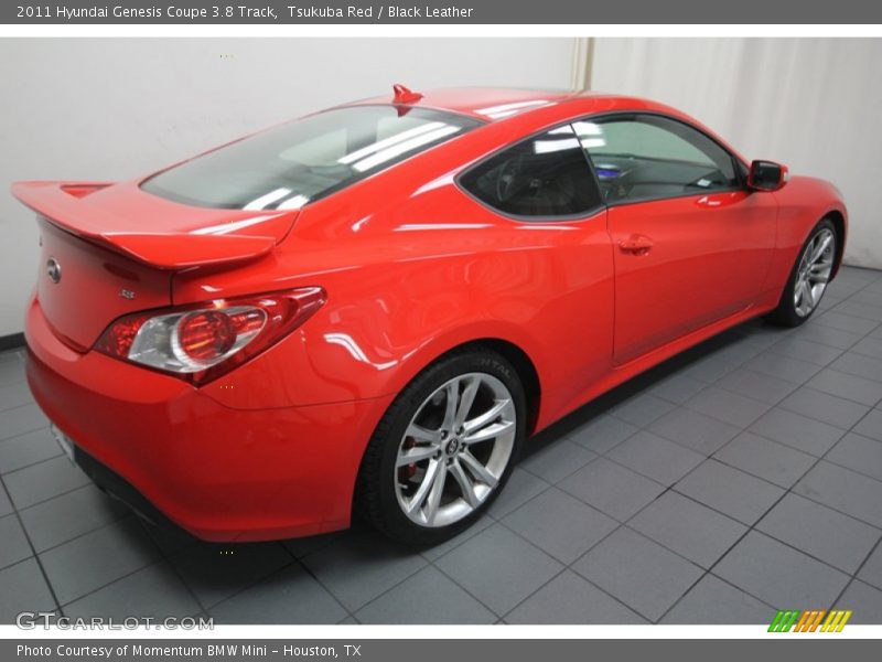 Tsukuba Red / Black Leather 2011 Hyundai Genesis Coupe 3.8 Track