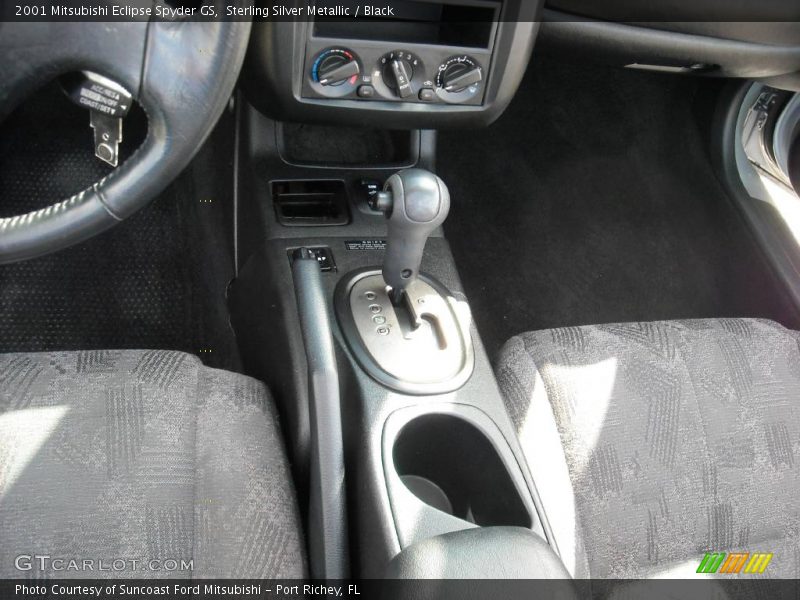 Sterling Silver Metallic / Black 2001 Mitsubishi Eclipse Spyder GS