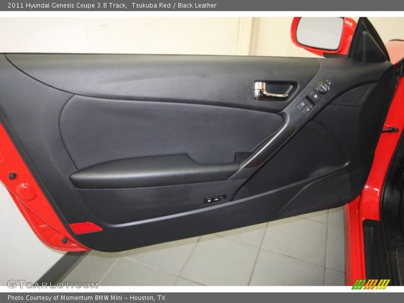 Tsukuba Red / Black Leather 2011 Hyundai Genesis Coupe 3.8 Track