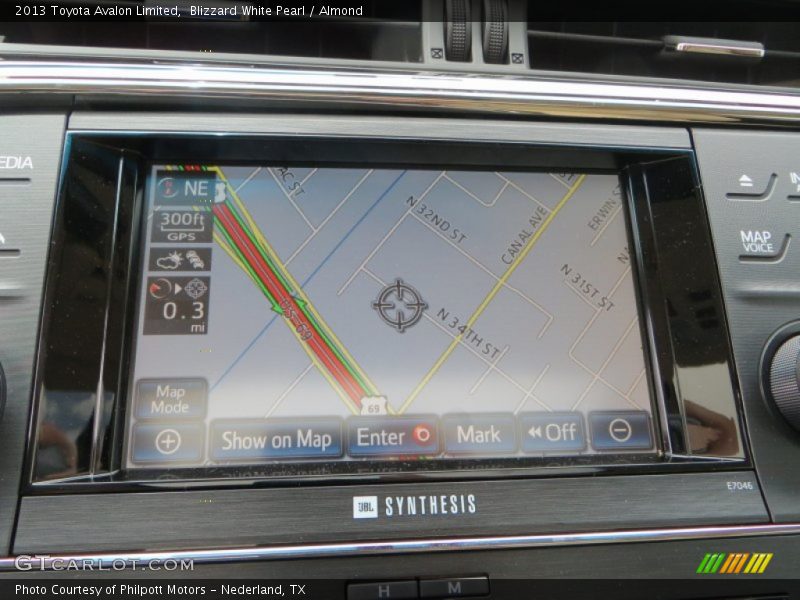 Blizzard White Pearl / Almond 2013 Toyota Avalon Limited