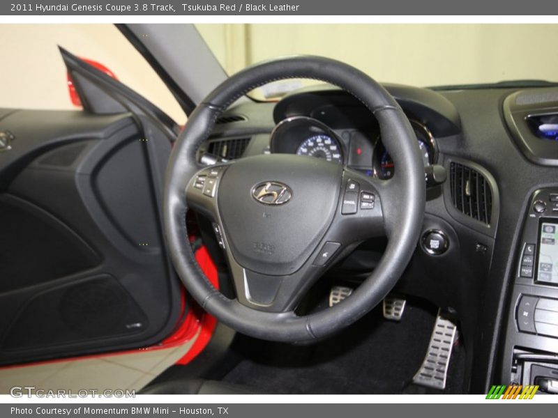 Tsukuba Red / Black Leather 2011 Hyundai Genesis Coupe 3.8 Track