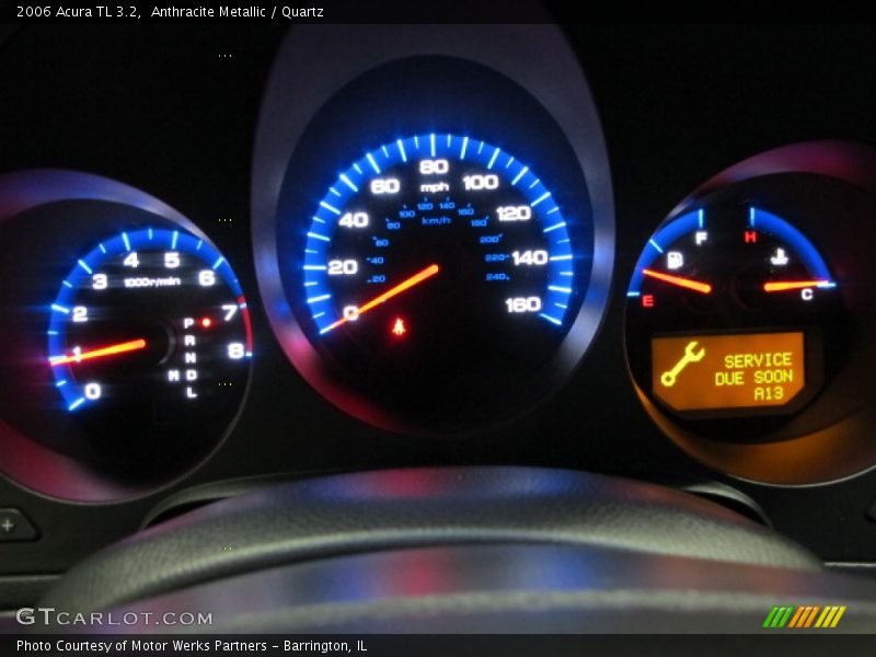 Anthracite Metallic / Quartz 2006 Acura TL 3.2