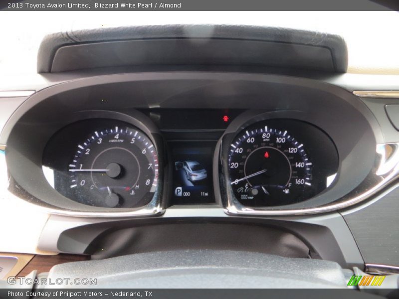 Blizzard White Pearl / Almond 2013 Toyota Avalon Limited