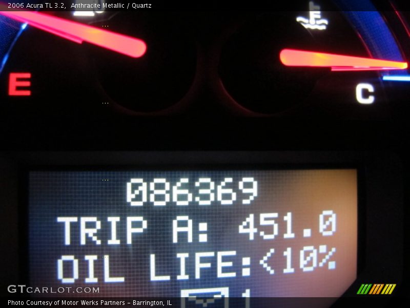 Anthracite Metallic / Quartz 2006 Acura TL 3.2