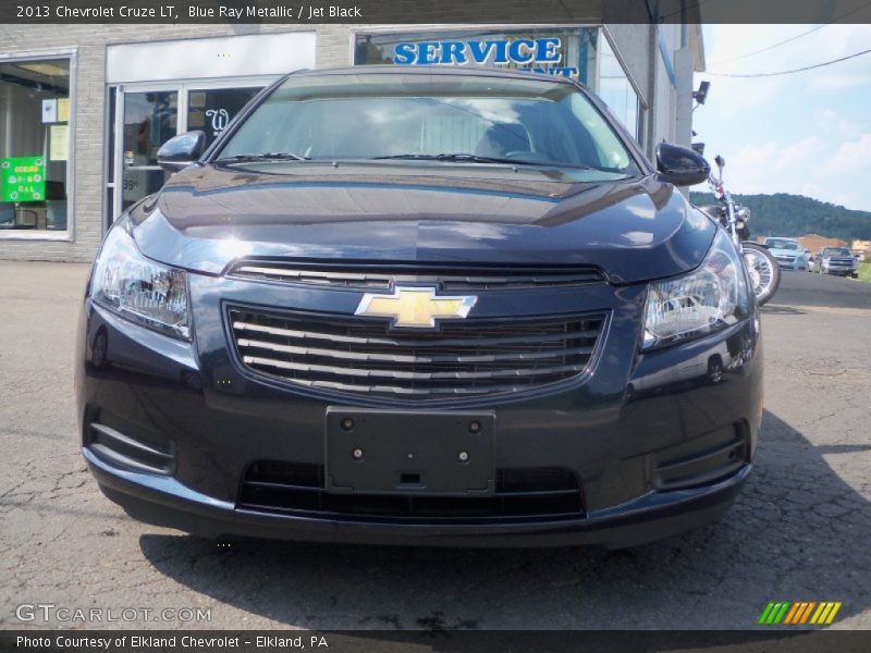 Blue Ray Metallic / Jet Black 2013 Chevrolet Cruze LT
