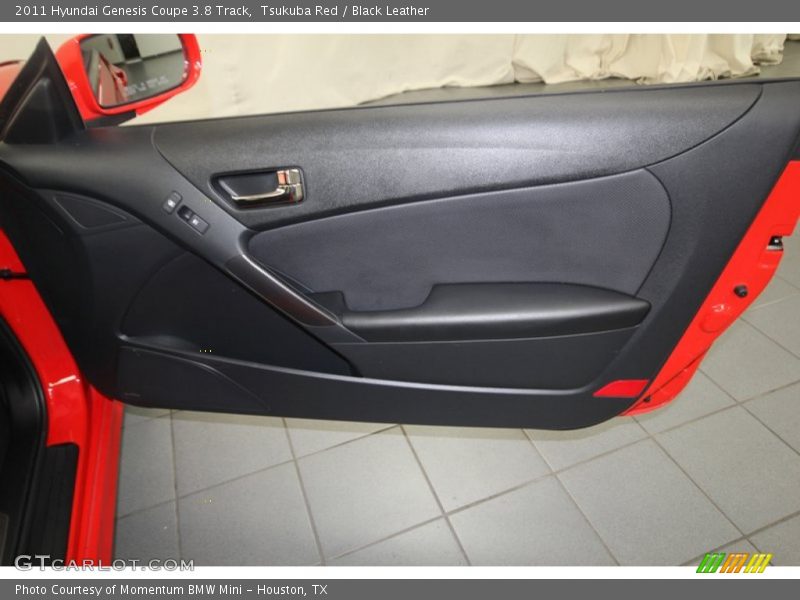 Tsukuba Red / Black Leather 2011 Hyundai Genesis Coupe 3.8 Track