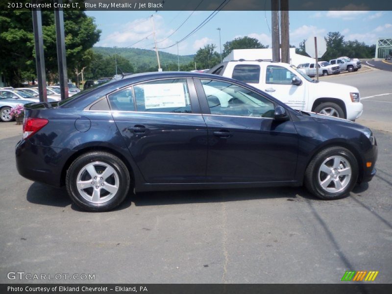 Blue Ray Metallic / Jet Black 2013 Chevrolet Cruze LT