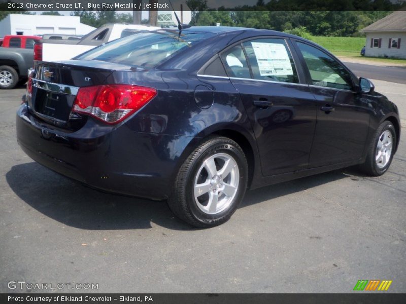 Blue Ray Metallic / Jet Black 2013 Chevrolet Cruze LT