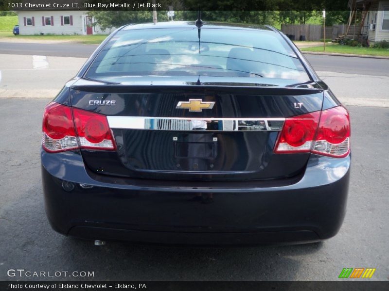 Blue Ray Metallic / Jet Black 2013 Chevrolet Cruze LT