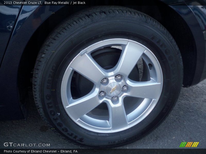 Blue Ray Metallic / Jet Black 2013 Chevrolet Cruze LT