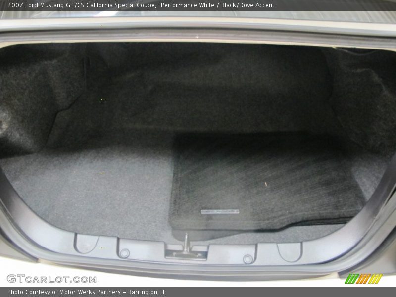 Performance White / Black/Dove Accent 2007 Ford Mustang GT/CS California Special Coupe