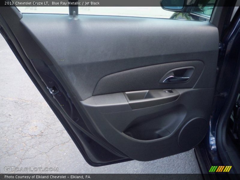 Blue Ray Metallic / Jet Black 2013 Chevrolet Cruze LT
