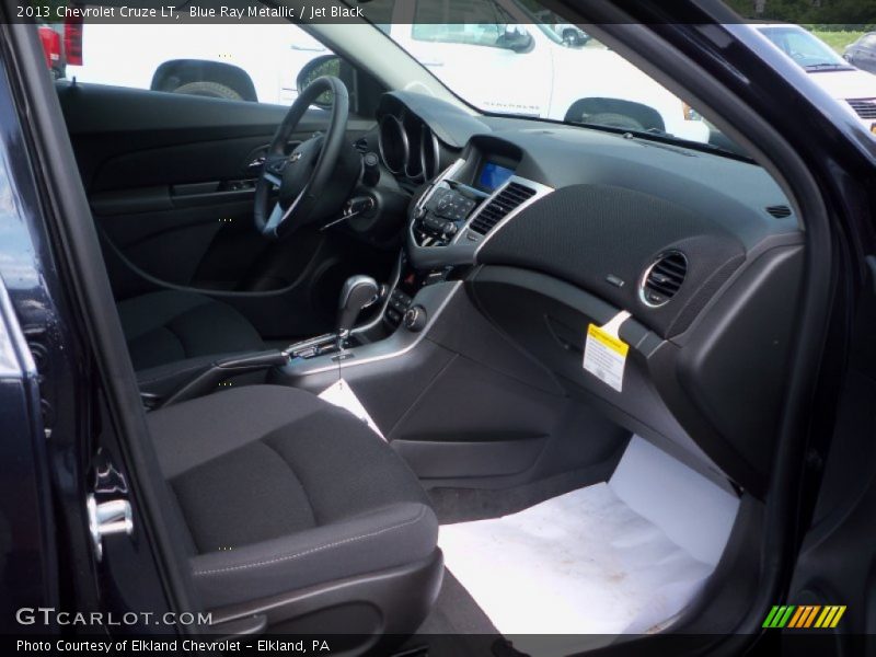 Blue Ray Metallic / Jet Black 2013 Chevrolet Cruze LT