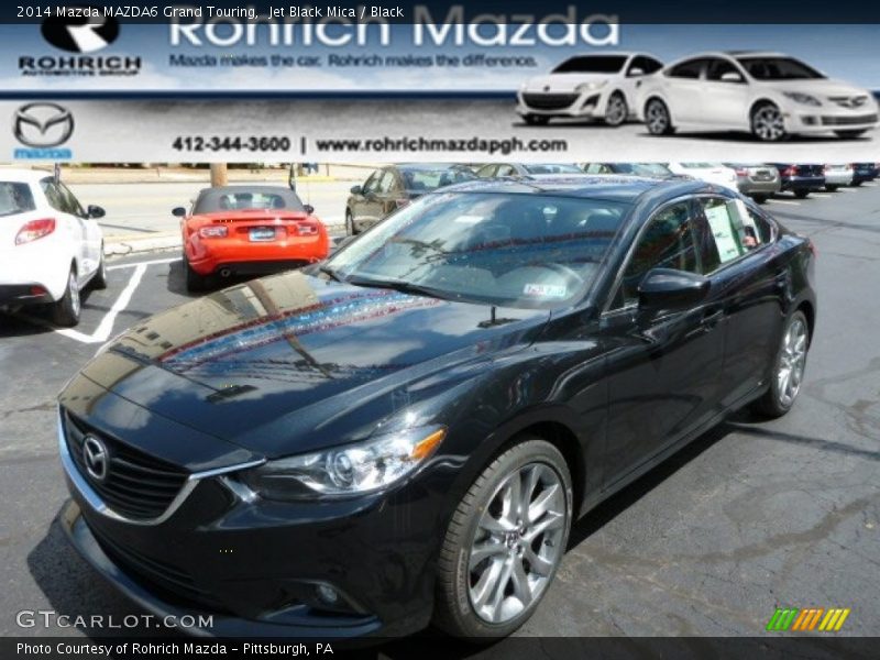Jet Black Mica / Black 2014 Mazda MAZDA6 Grand Touring