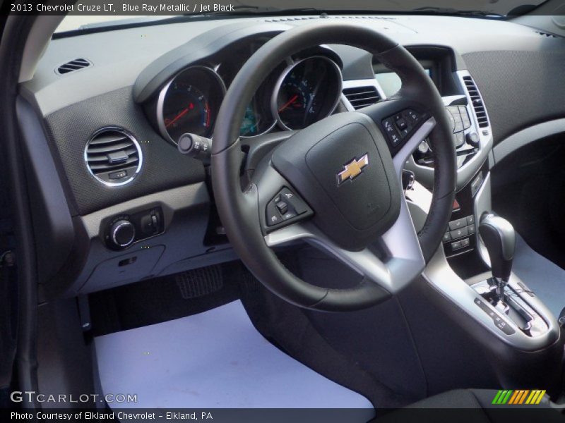 Blue Ray Metallic / Jet Black 2013 Chevrolet Cruze LT