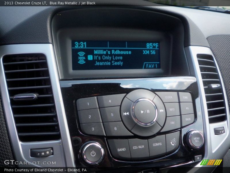 Blue Ray Metallic / Jet Black 2013 Chevrolet Cruze LT