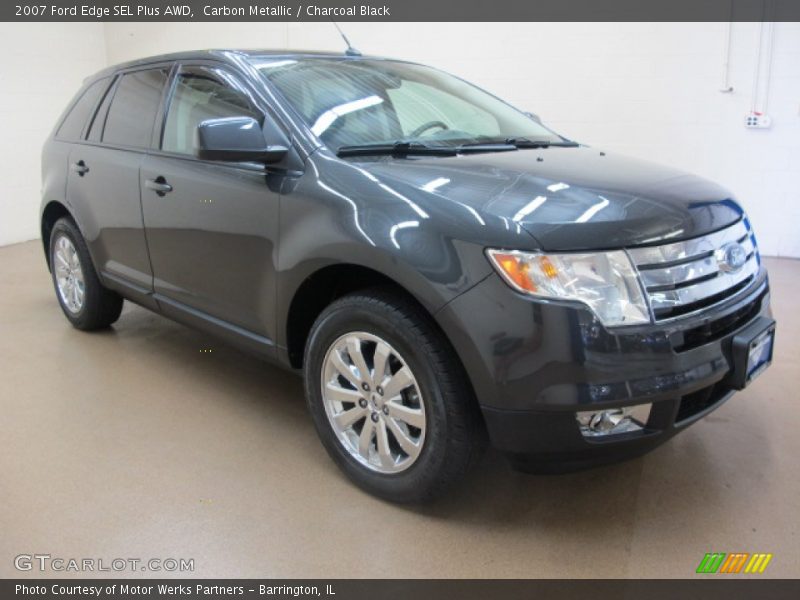 Carbon Metallic / Charcoal Black 2007 Ford Edge SEL Plus AWD