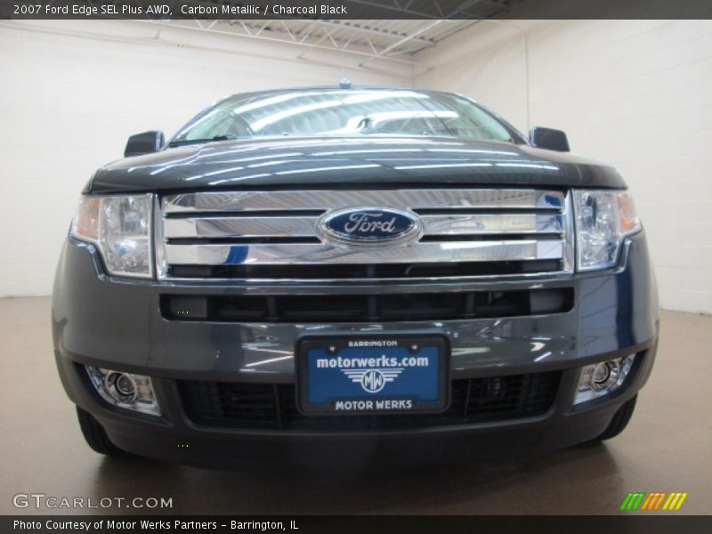Carbon Metallic / Charcoal Black 2007 Ford Edge SEL Plus AWD