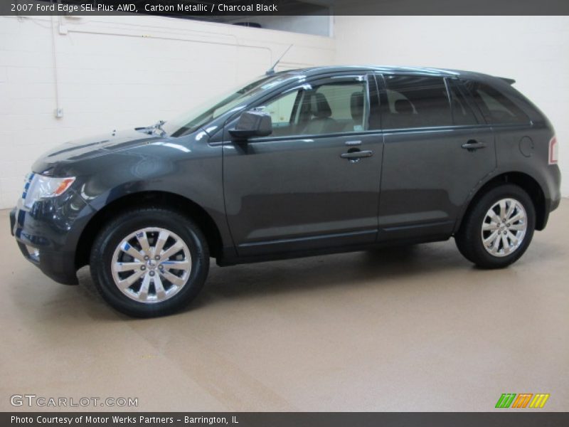 Carbon Metallic / Charcoal Black 2007 Ford Edge SEL Plus AWD