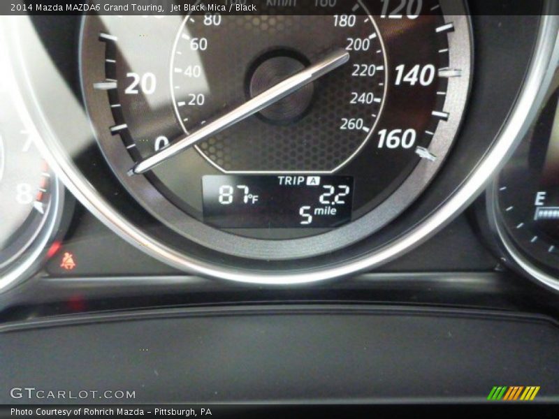 Jet Black Mica / Black 2014 Mazda MAZDA6 Grand Touring
