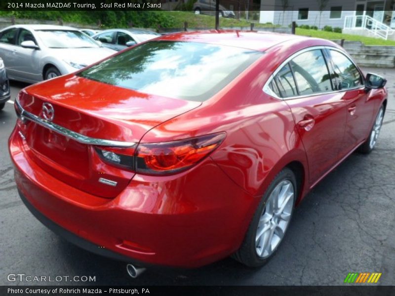 Soul Red Mica / Sand 2014 Mazda MAZDA6 Touring