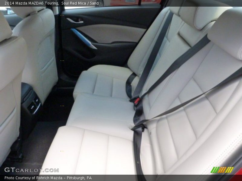 Rear Seat of 2014 MAZDA6 Touring