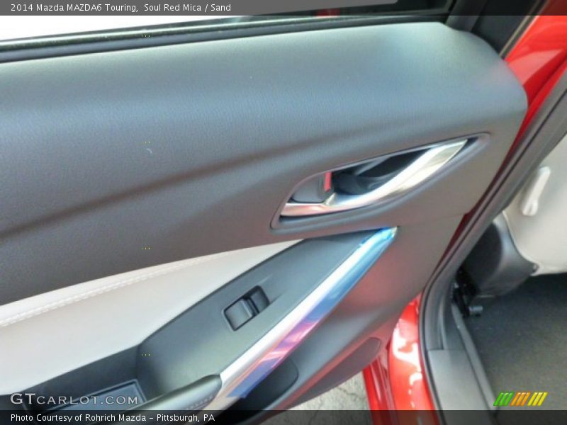 Soul Red Mica / Sand 2014 Mazda MAZDA6 Touring