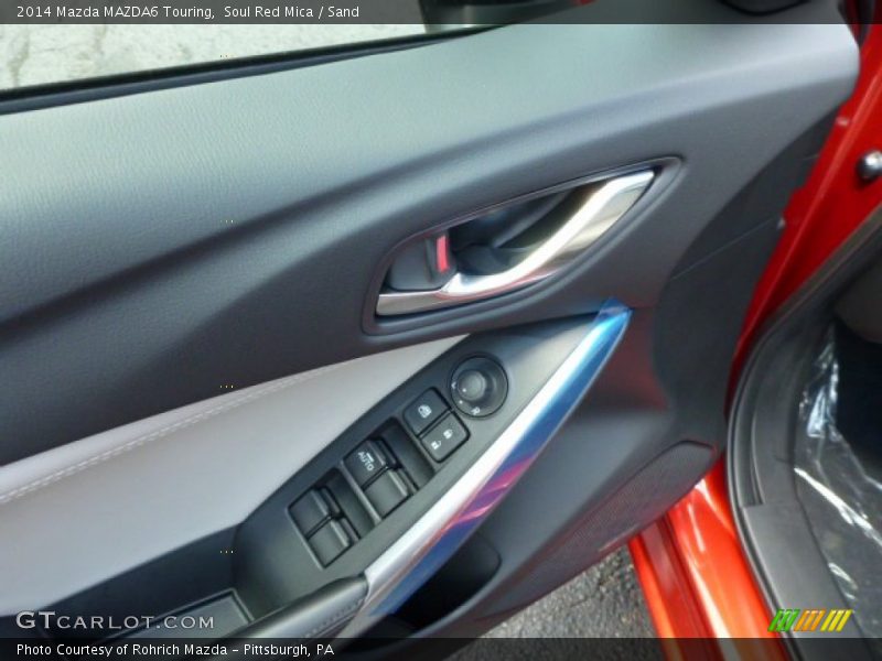 Soul Red Mica / Sand 2014 Mazda MAZDA6 Touring