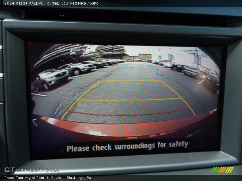 Soul Red Mica / Sand 2014 Mazda MAZDA6 Touring