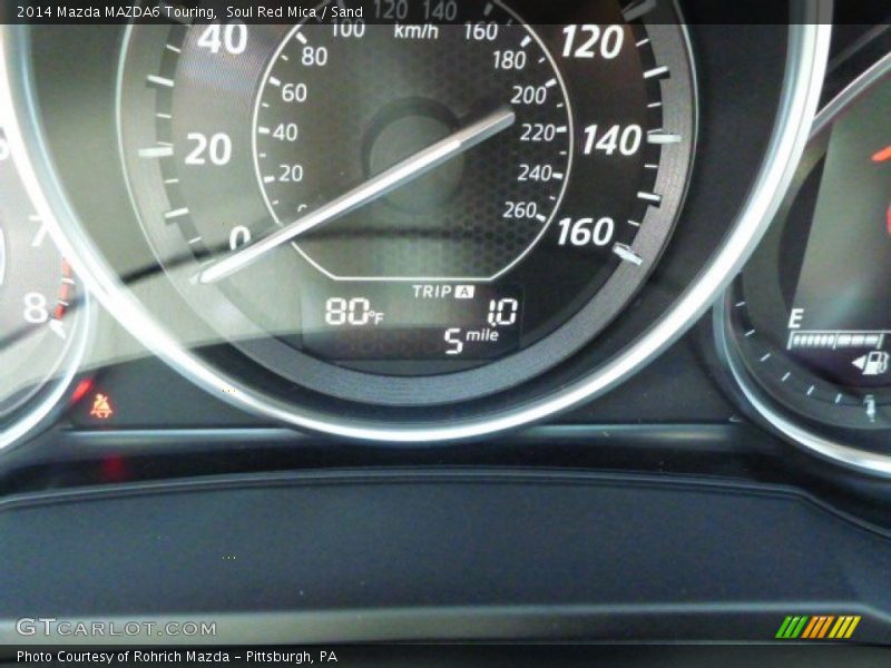 Soul Red Mica / Sand 2014 Mazda MAZDA6 Touring