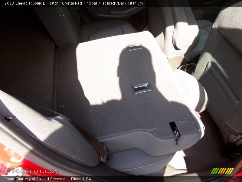 Crystal Red Tintcoat / Jet Black/Dark Titanium 2013 Chevrolet Sonic LT Hatch