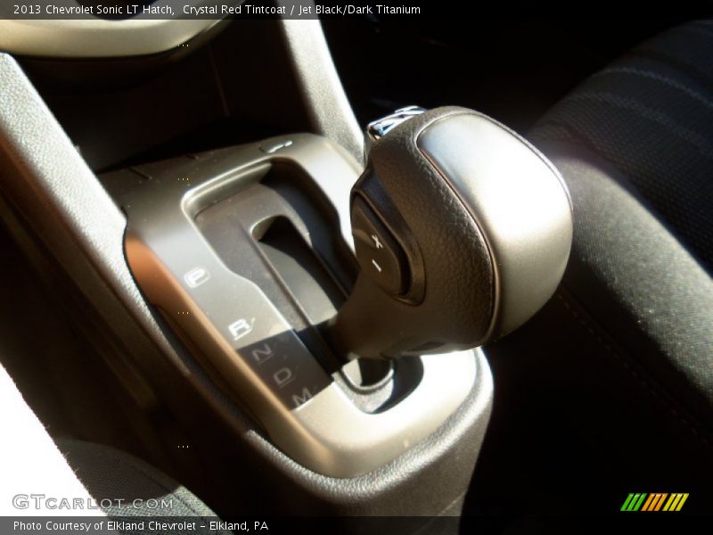 Crystal Red Tintcoat / Jet Black/Dark Titanium 2013 Chevrolet Sonic LT Hatch
