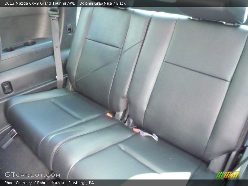 Dolphin Gray Mica / Black 2013 Mazda CX-9 Grand Touring AWD