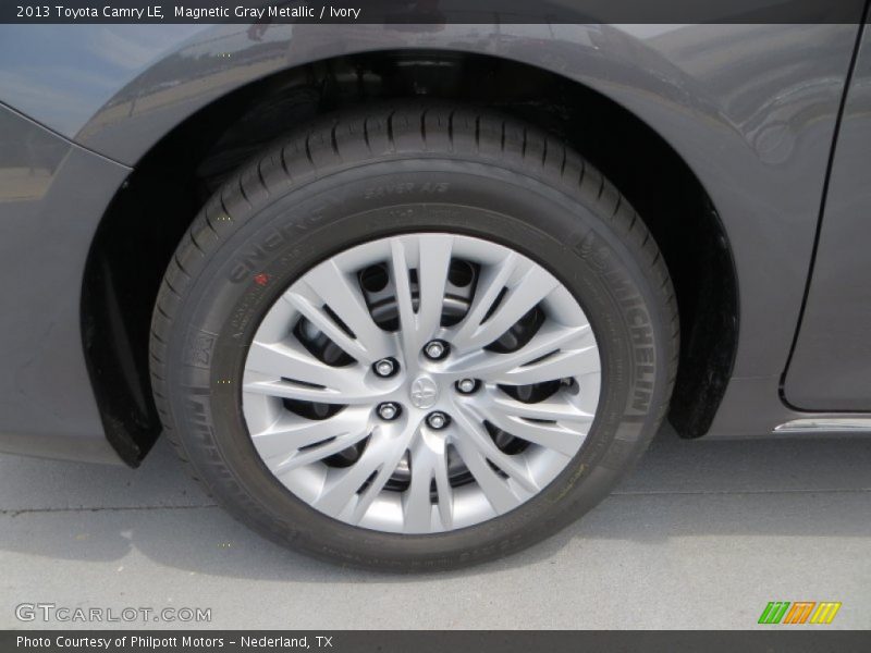 Magnetic Gray Metallic / Ivory 2013 Toyota Camry LE