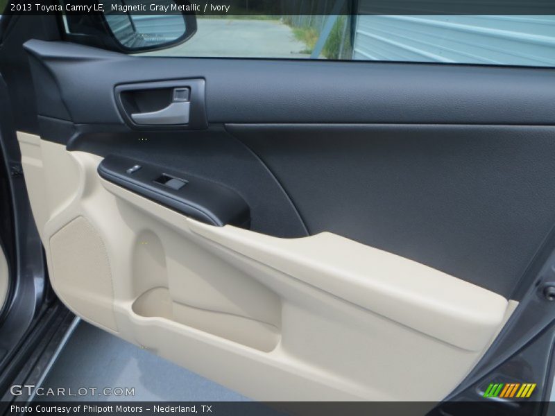 Magnetic Gray Metallic / Ivory 2013 Toyota Camry LE