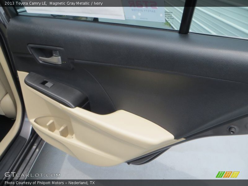 Magnetic Gray Metallic / Ivory 2013 Toyota Camry LE
