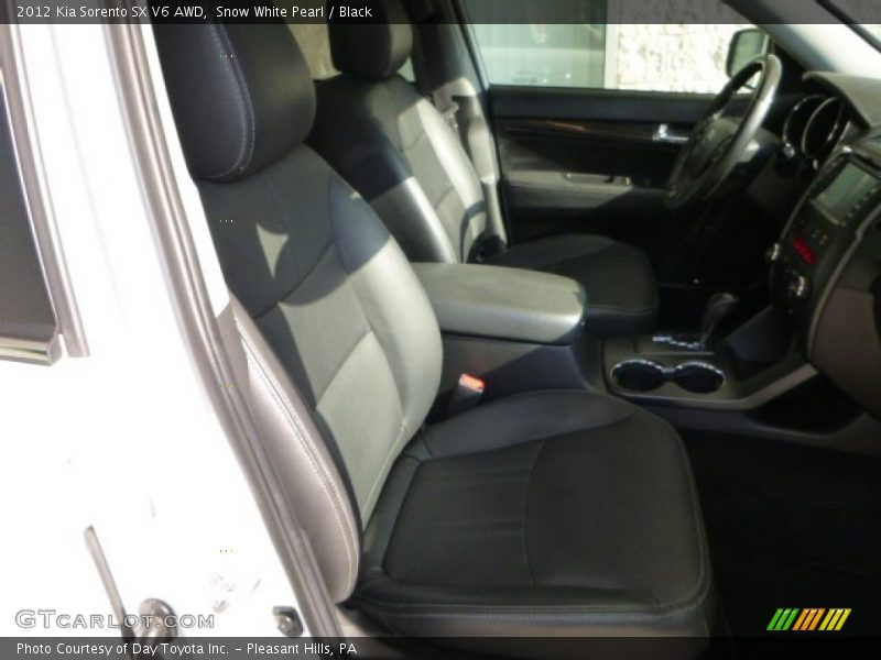 Snow White Pearl / Black 2012 Kia Sorento SX V6 AWD
