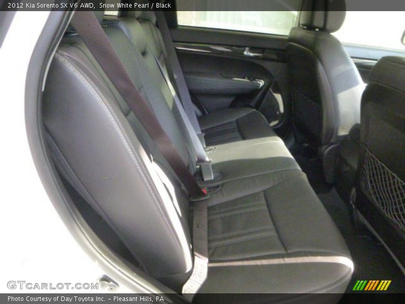 Snow White Pearl / Black 2012 Kia Sorento SX V6 AWD