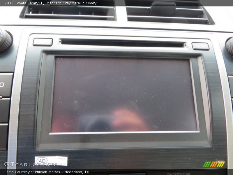 Magnetic Gray Metallic / Ivory 2013 Toyota Camry LE