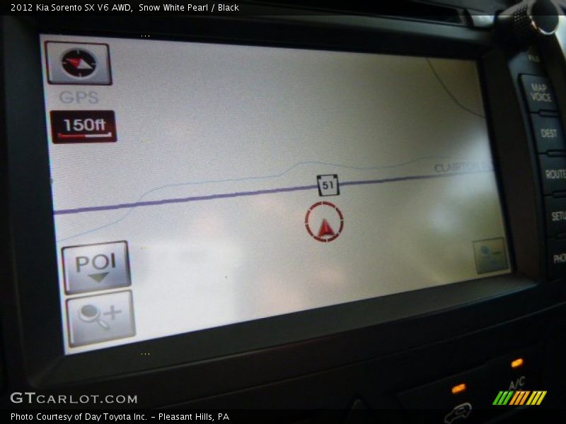 Snow White Pearl / Black 2012 Kia Sorento SX V6 AWD