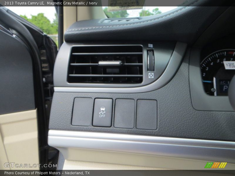 Magnetic Gray Metallic / Ivory 2013 Toyota Camry LE
