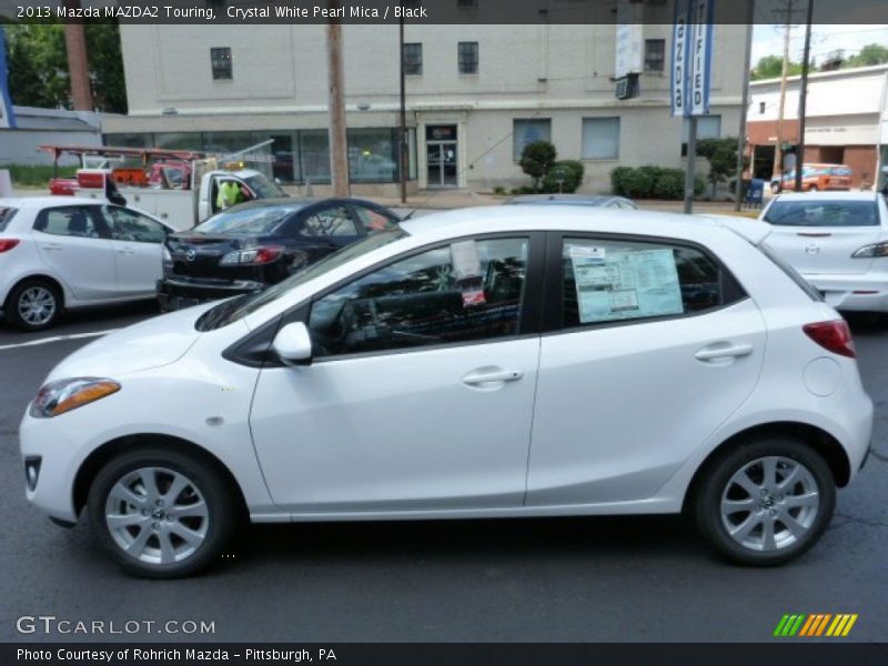  2013 MAZDA2 Touring Crystal White Pearl Mica