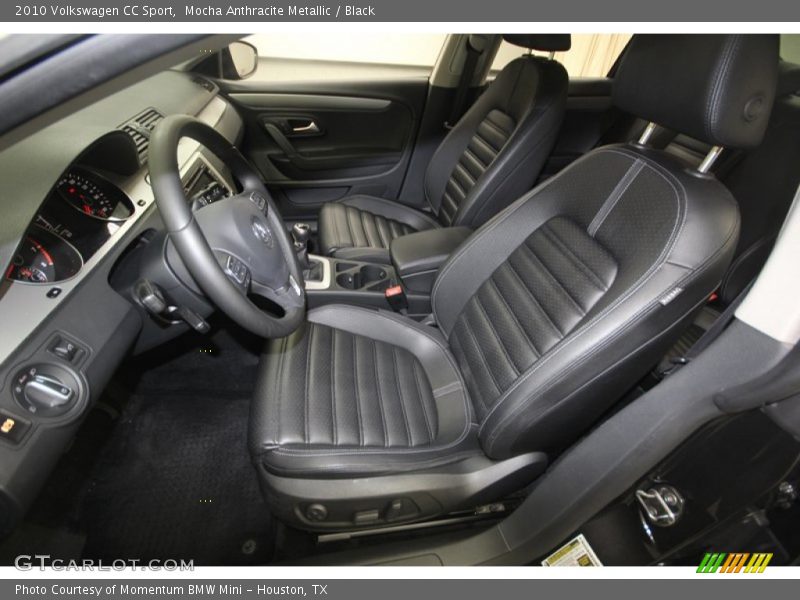 Mocha Anthracite Metallic / Black 2010 Volkswagen CC Sport