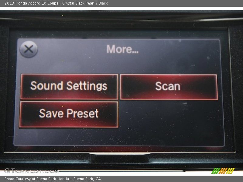 Crystal Black Pearl / Black 2013 Honda Accord EX Coupe