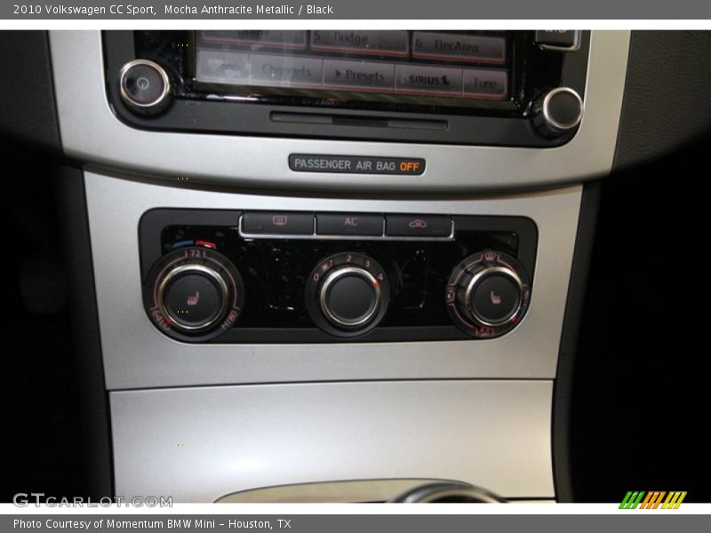 Mocha Anthracite Metallic / Black 2010 Volkswagen CC Sport