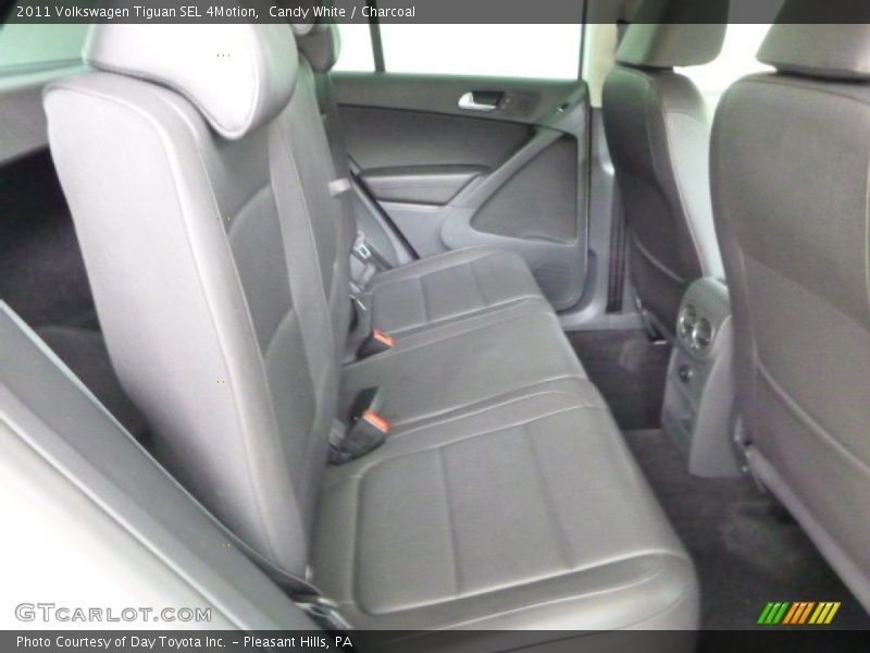 Candy White / Charcoal 2011 Volkswagen Tiguan SEL 4Motion