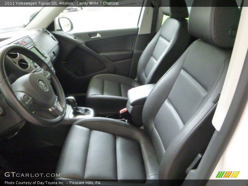 Candy White / Charcoal 2011 Volkswagen Tiguan SEL 4Motion