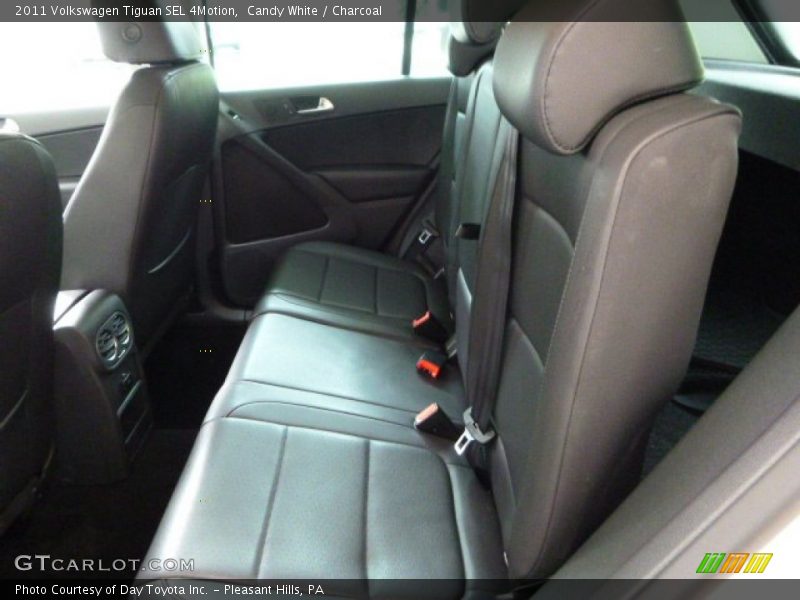 Candy White / Charcoal 2011 Volkswagen Tiguan SEL 4Motion