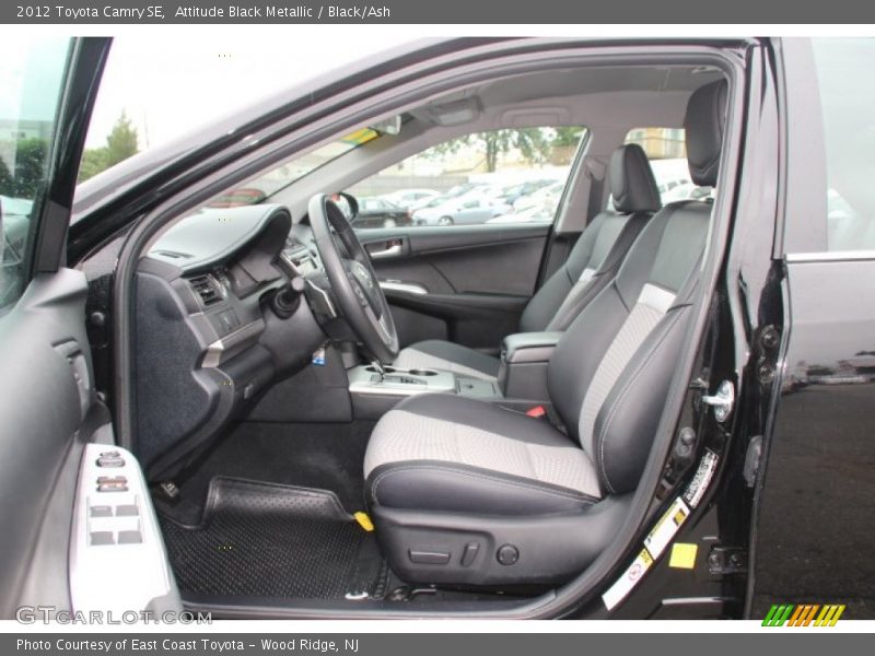 Attitude Black Metallic / Black/Ash 2012 Toyota Camry SE